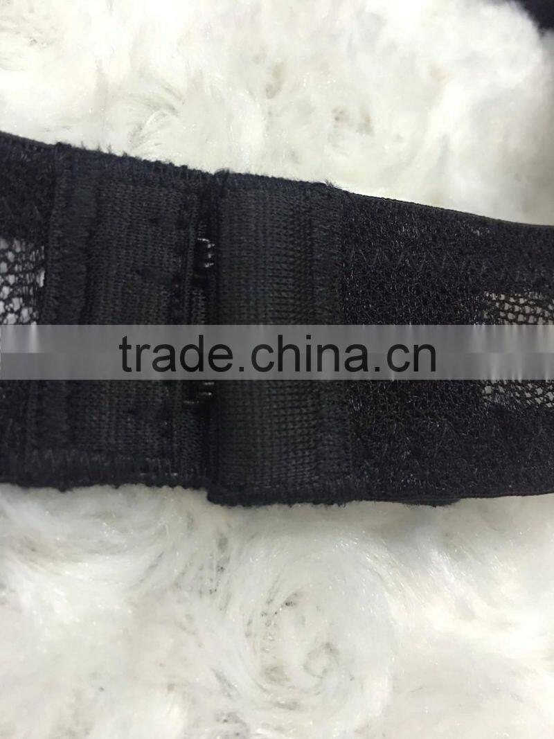 hot sale girl underwear elegant comfortable high quality Molding Cup sexy lace net bra panty