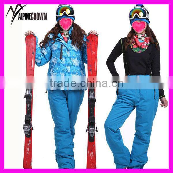 2017 Popular Newest Outdoor Winter ladies ski clothes,ski jackets ladies,ladies ski clothing