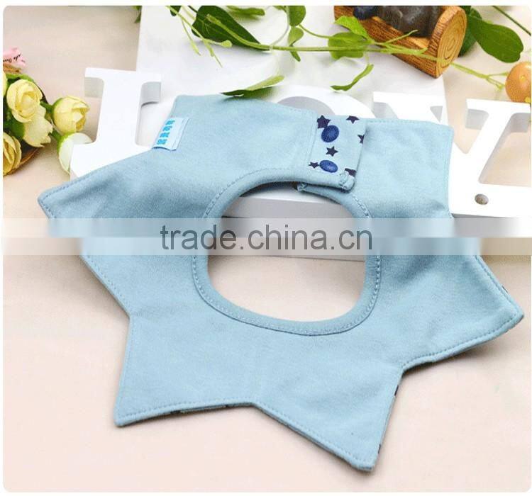 Waterproof cotton necklace pattern baby bibs