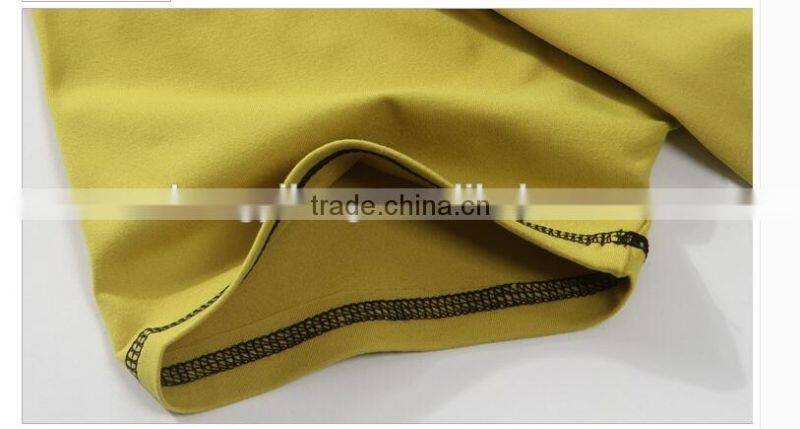 Womens and mens unisex sonic welding printing slim fit t-shirt