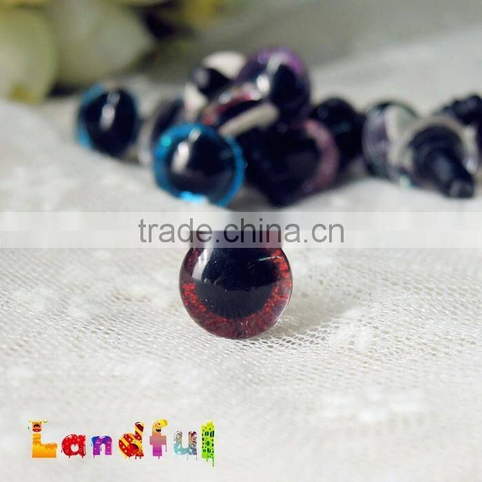 12mm Plastic Glitter Eyes Wild Toy Sparkle Eyes For Plush Stuffed Animal