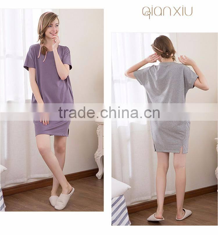 Many years factory Qianxiu casual style home maternity dress