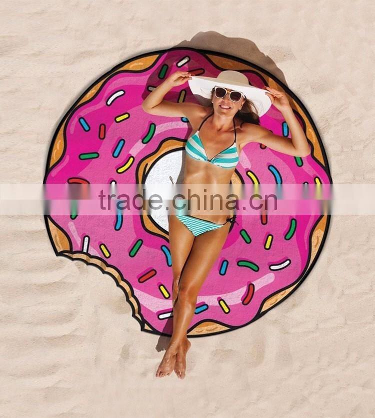 Monogrammed Lilly Pulitzer Inspired Circle Beach Blankets M7061601