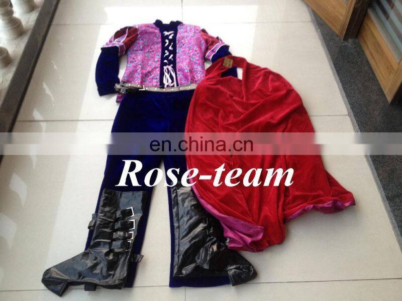 Fantasia Rose-team Fantasia Anime Cosplay Sleeping Beauty Prince Phillip Cosplay Costume Anime Cosplay Costume(Boots not i