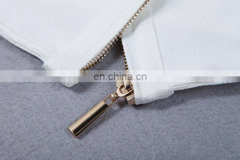 Amigo 2017 new design two piece sexy party wear bandage pants suit with long sleeve lace dew chest crop top and bodycon trouser