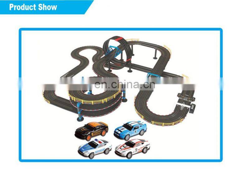 Hot sale railcar series plastic track toys car with hand generator