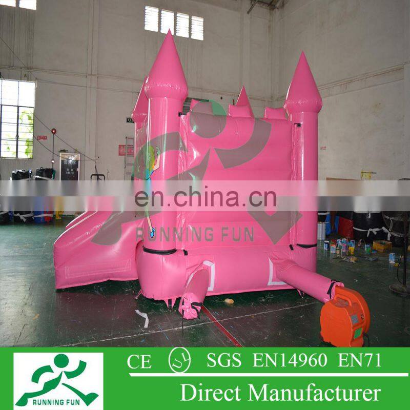 small inflatable bouncer with slide IB51