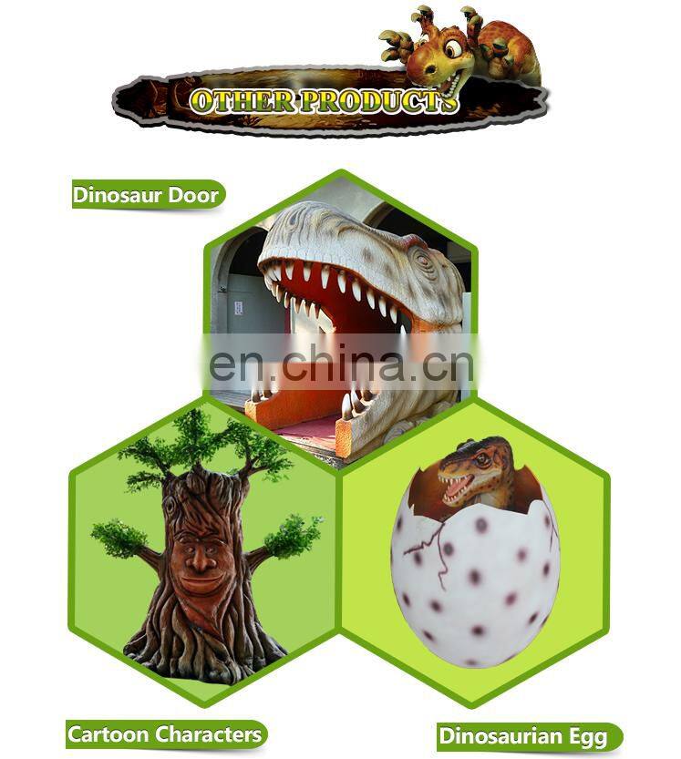 KAWAH Animatronic Dinosaur Egg Lifelike Growing Fiberglass Dinosaur Egg For Sale