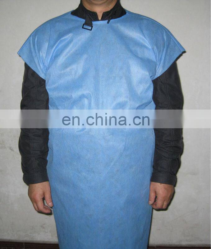 SMS patient gown,child patient gown,disposable patient gown