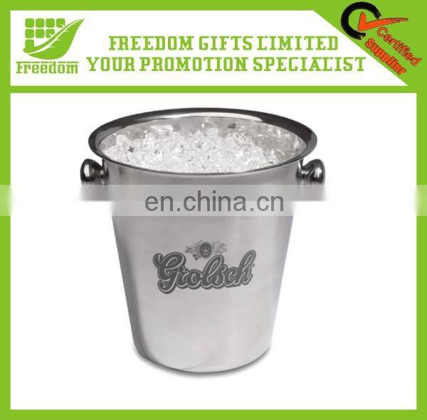Logo Printed Customized Stainless Steel Ice Bucket