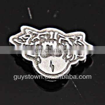 custom alloy metal logo badge plate for Garment Accessories