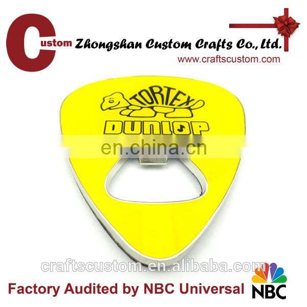 Popular custom metal with printing logo souvenir beer bottle openers