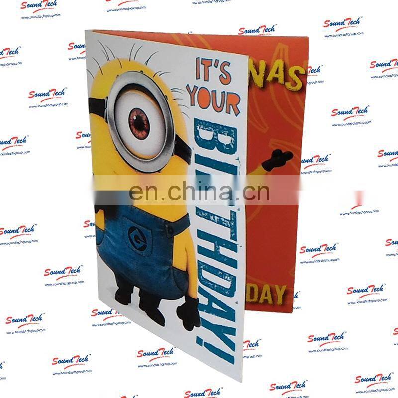 Sound ic chip for electronic greeting cards