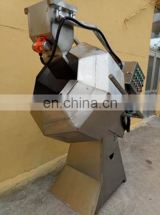 potato chips seasoning machine Stainless steel snack food seasoning machine