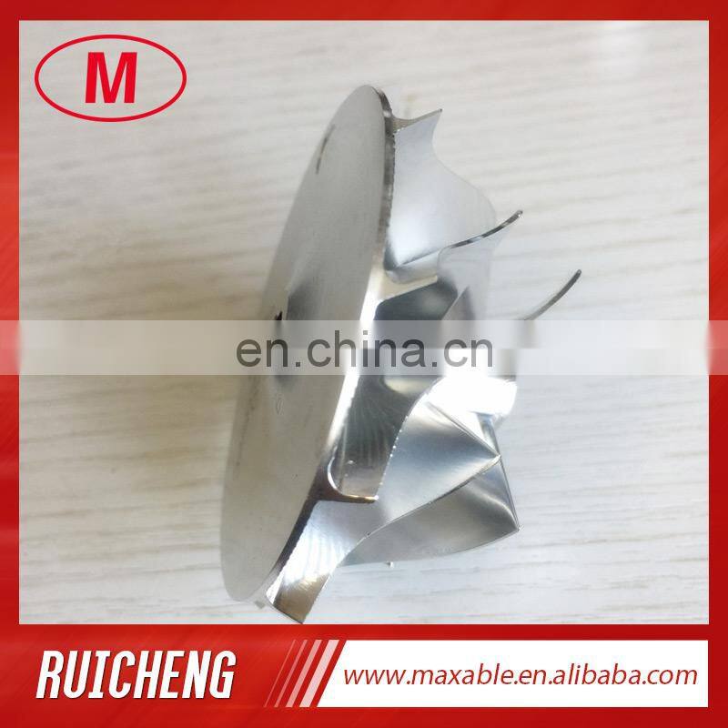 RHF5HB 5+5 blades 47.20/60.00mm 93844S High performance Turbocharger Billet/milling/aluminum 2618 compressor wheel for VF22
