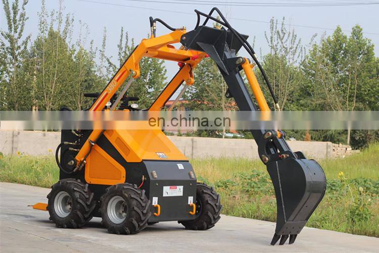 Chinese small wheeled articulated mini loader