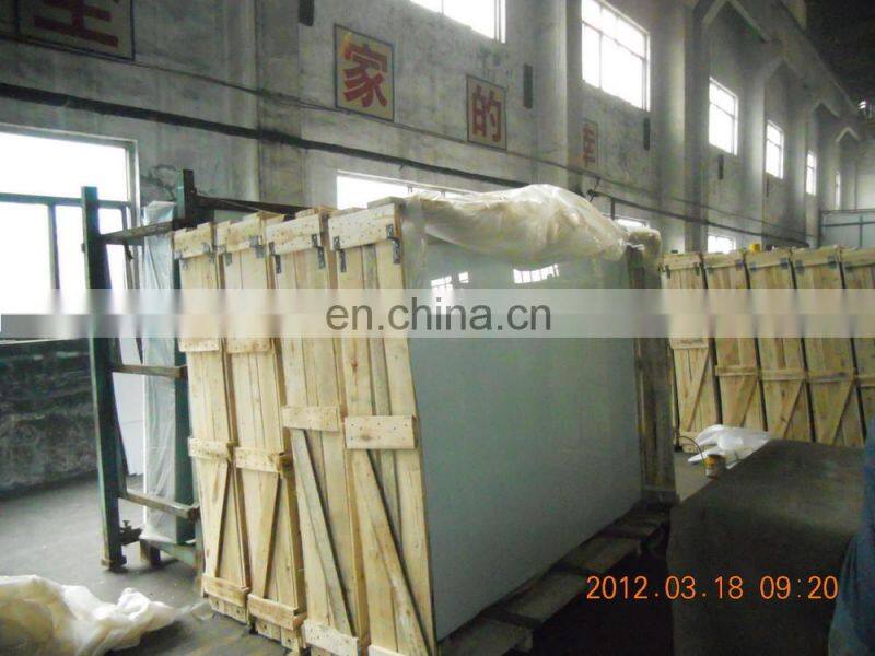 sell 6-14mm high quality white glass white milk sheet glass