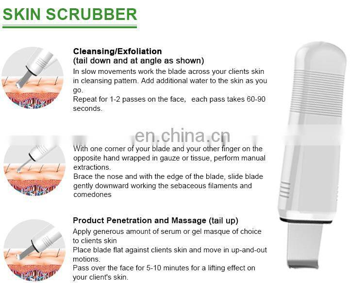 OSKIN women use portable BIO lifting skin massage RF cryo therapy facial beauty device