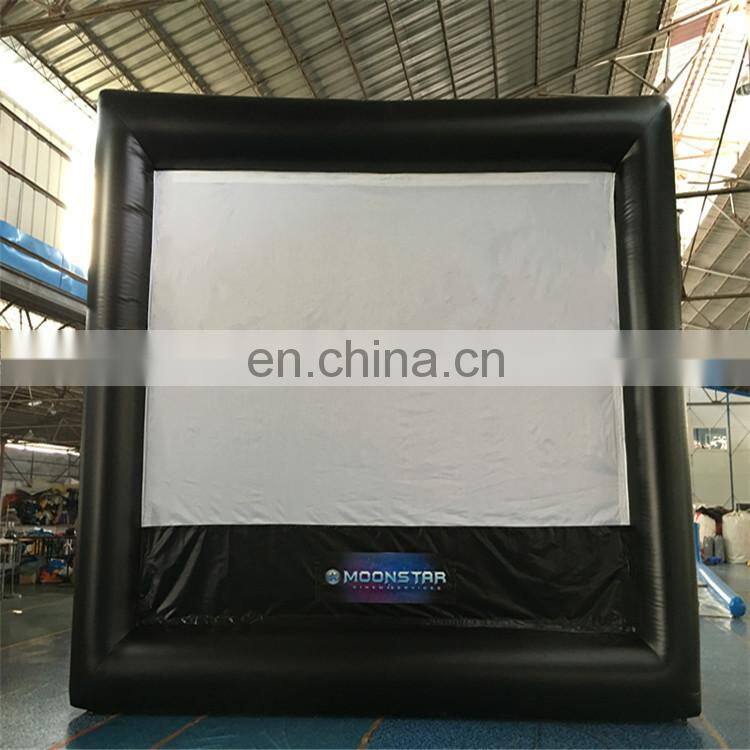Advertising Inflatable Movie Rear Projection TV Screen Inflatable Cinema Theater Screen On Sale