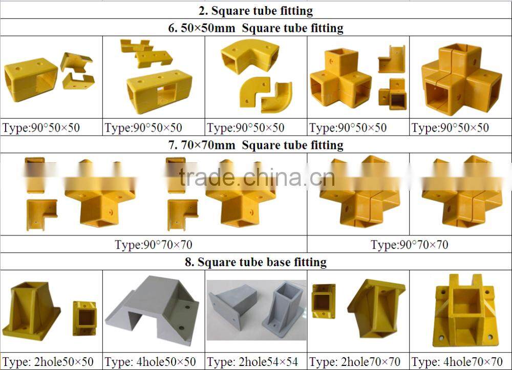 FRP Cross Fittings connector