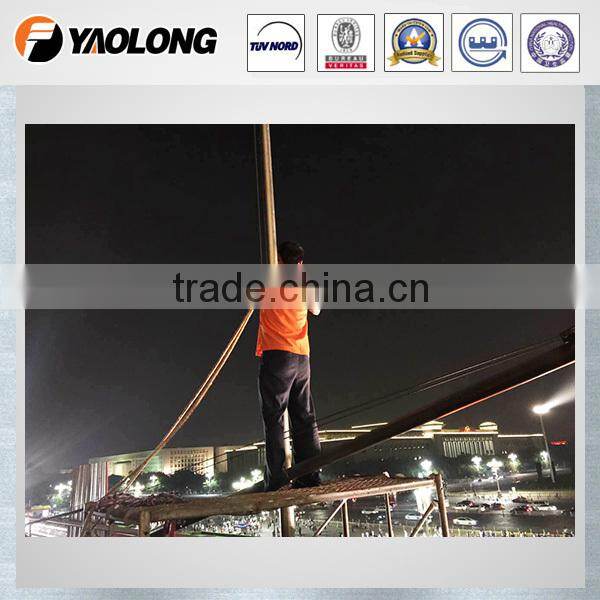 electric stainless steel national flagpole