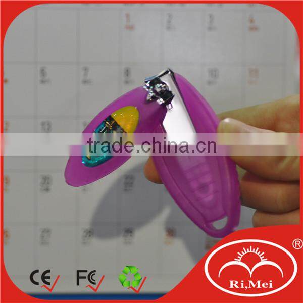 ABS nail clipper key chain and bottle opener gift