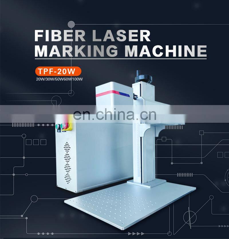 High precision portable type fiber laser marking machine, economic fiber laser marker on sell