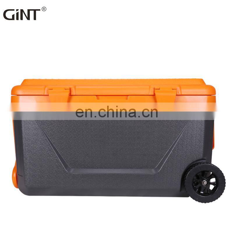 portable modern travel outdoor hot sale travel outdoor camping portable ice cooler box ice chest with wheels
