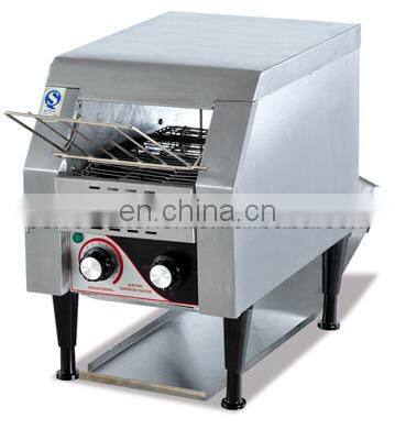 Commercial electric bread convey toaster for braeakfast shop