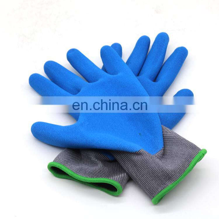 Grey foam nitrile on palm HPPE gloves safety working glove