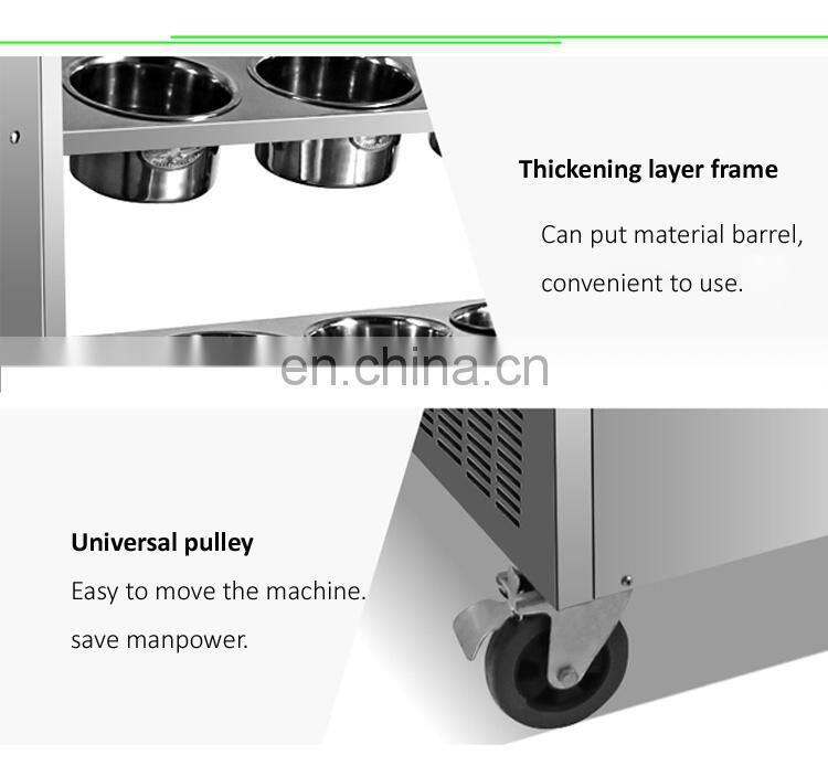 Single Pan Cold Plate For Ice Cream