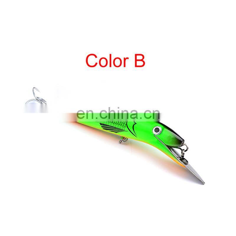 20cm 47g High Quality Wholesale Lifelike Metal Lip Long Casting Fishing Sinking Minnow Bait