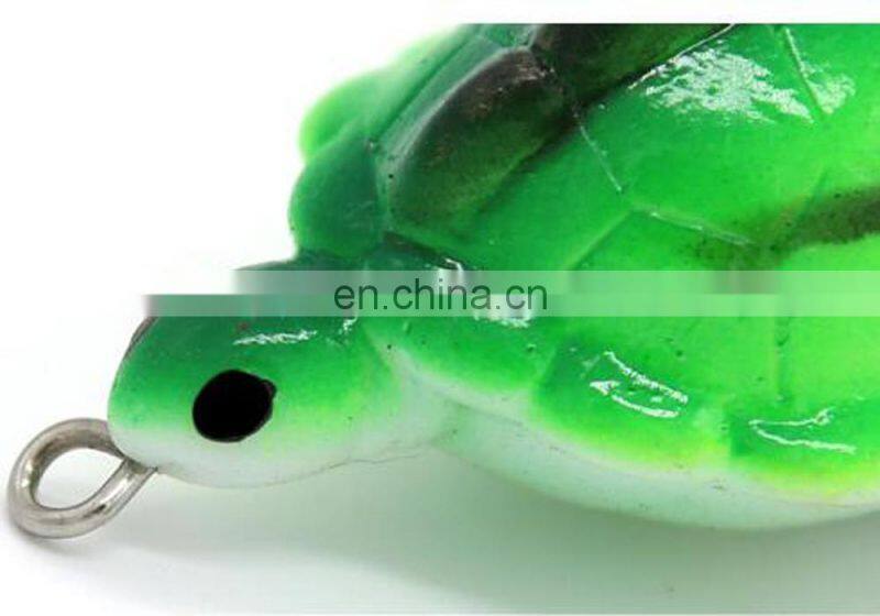 5.5cm 12g Freshwater Fishing Tackle Snakehead Lifelike Turtle Chinese Lures
