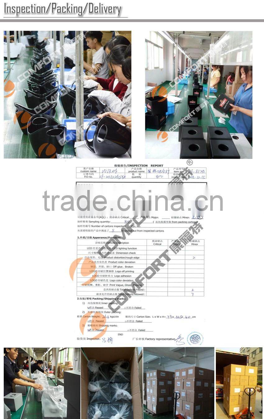 led lighting belvedere vodka bottle ice bucket factory price