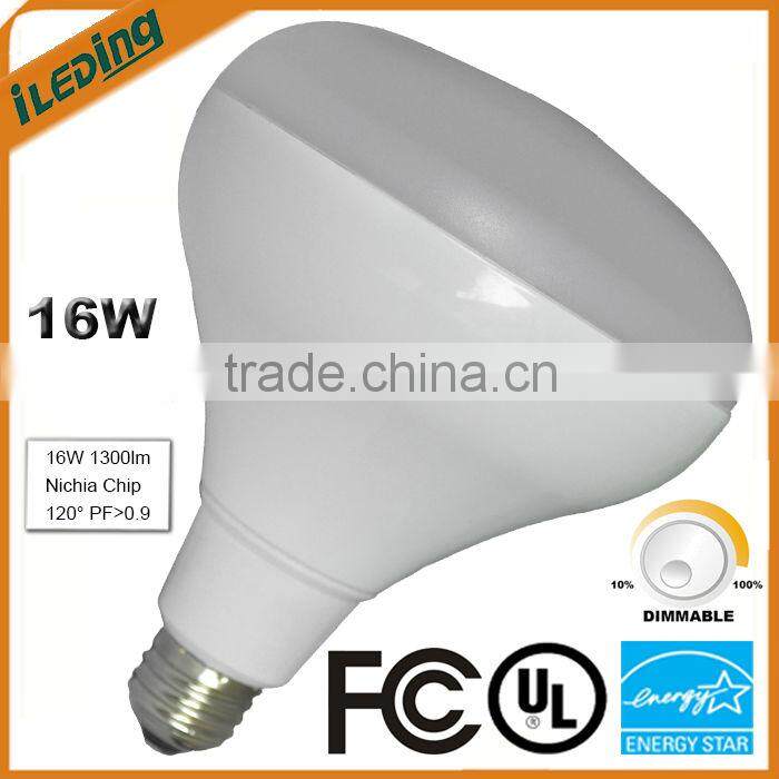 Dimmable 16Watts 1300lm BR40 LED Light Bulb