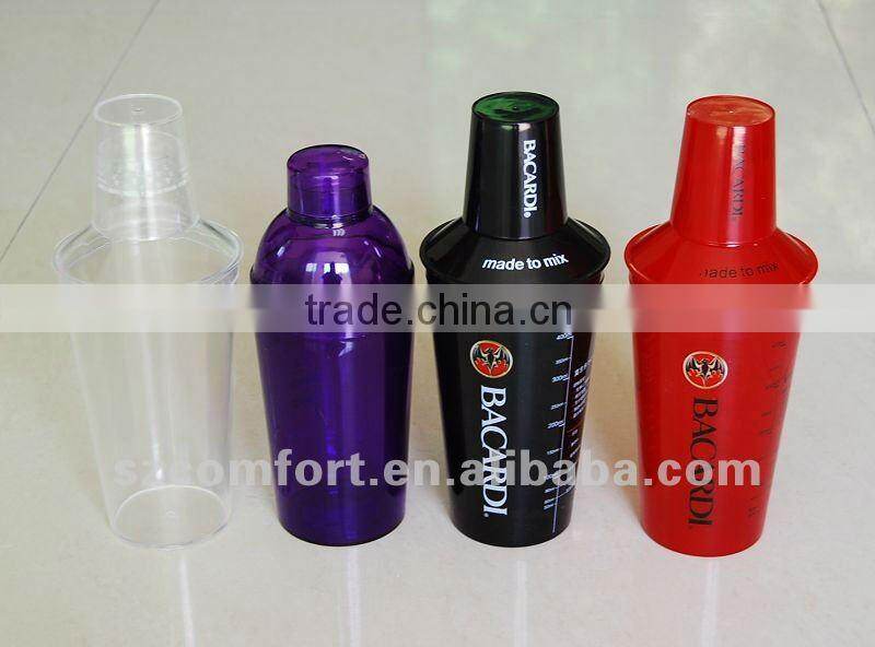 shenzhen factory OEM 750ml clear plastic water bottle wholesale