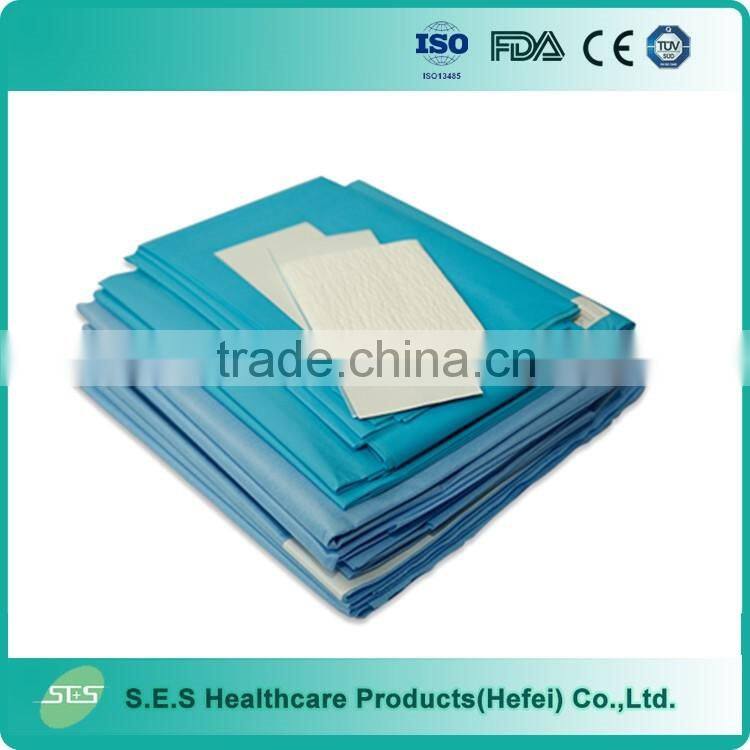 Disposable sterile surgical general drape pack/universal pack made in china