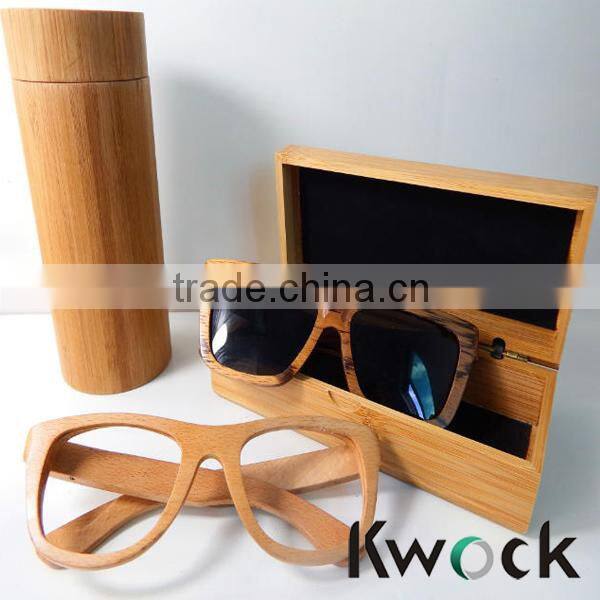 DIY Trend of Fashion Handmade Wood Frame Sunglasses Special Zebra Wood Glasses