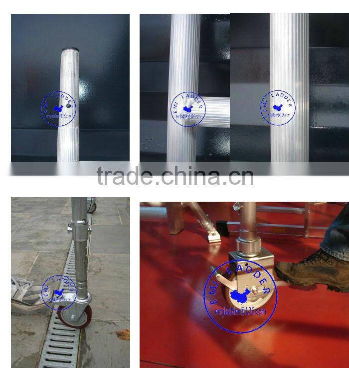 4m (13'1") - NEW Quick Erect Folding Aluminium Scaffold Tower