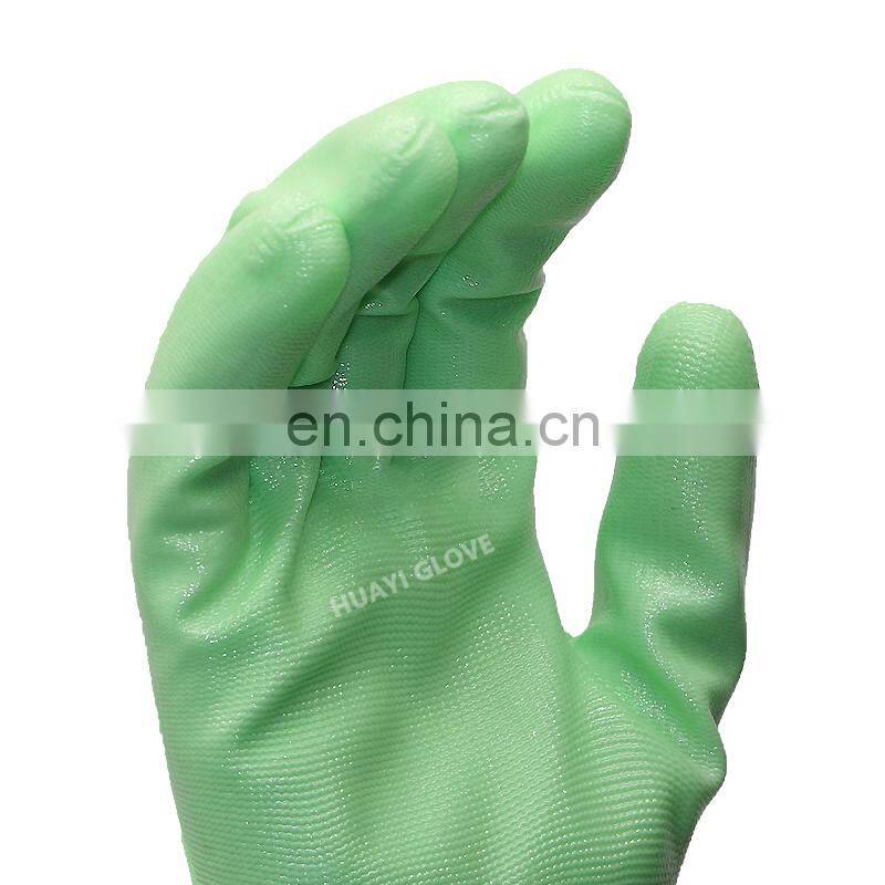 13 Gauge Polyester Liner Garden Gloves Nitrile Dipping Gloves Wholesale Garden Gloves