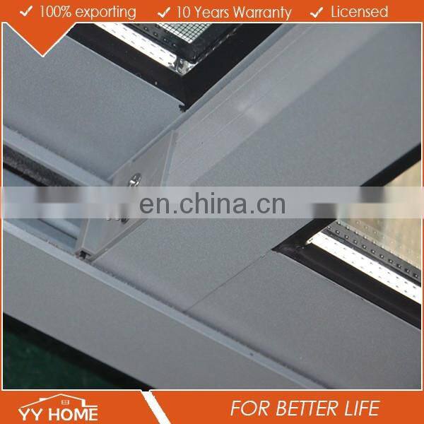 YY designed Australia standard modern aluminium sliding window for home use