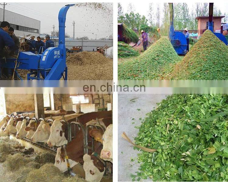 Small wheat straw pulverizer maize straw ensilage machine corn stalk silage hay grass grinder crusher
