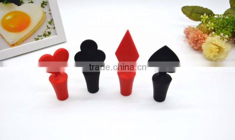 Made In China Wine Hottle Stopper Parts Hat Shape Silicone wine bottle stopper