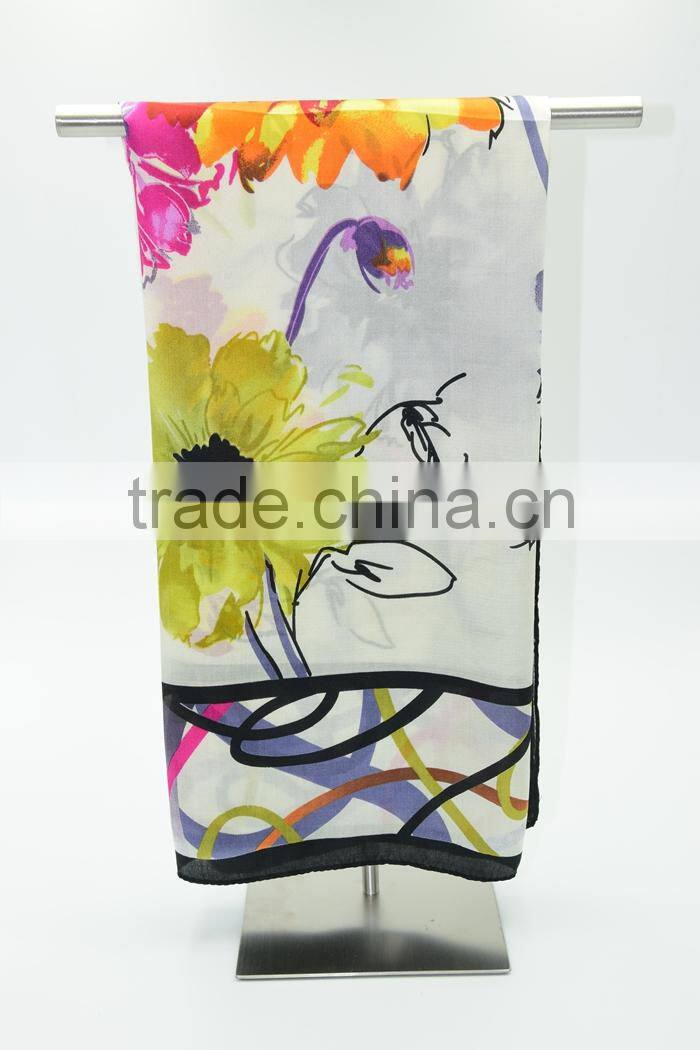 Lady scarf silk scarf wholesale china