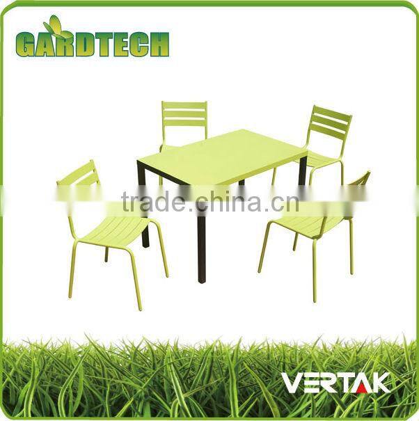 New 3pcs colorful metal bistro set