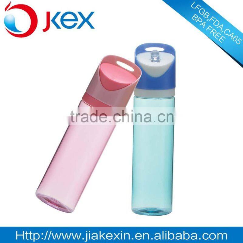 Plastic sports water bottle new style
