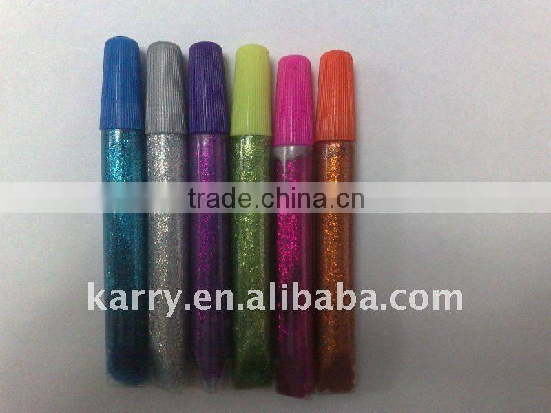 Hot 3D glitter glue