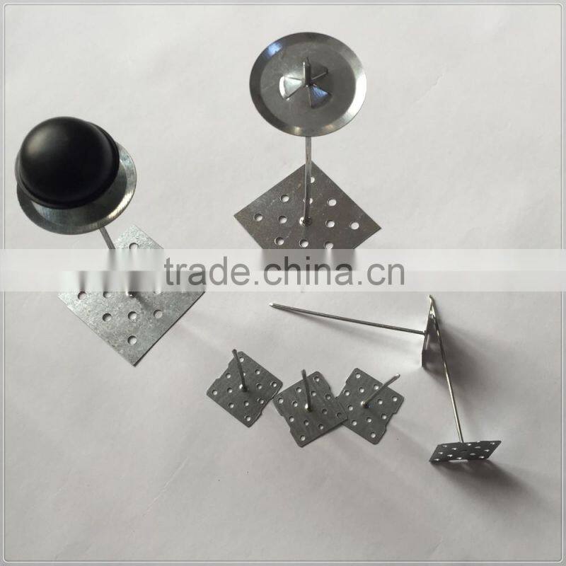 Plastic cap nail anchor