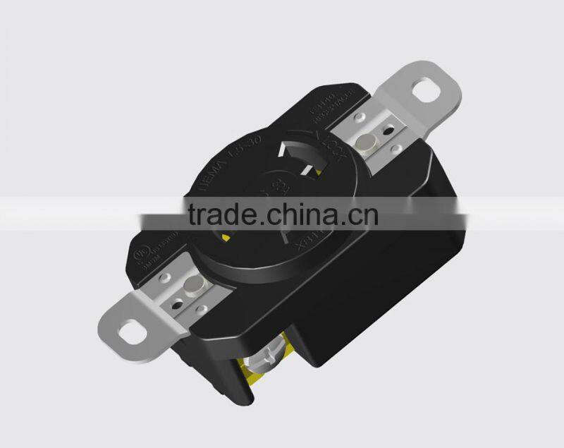Cheapest 1USD NEMA locking plug UL approvasl L5-30R Receptacle