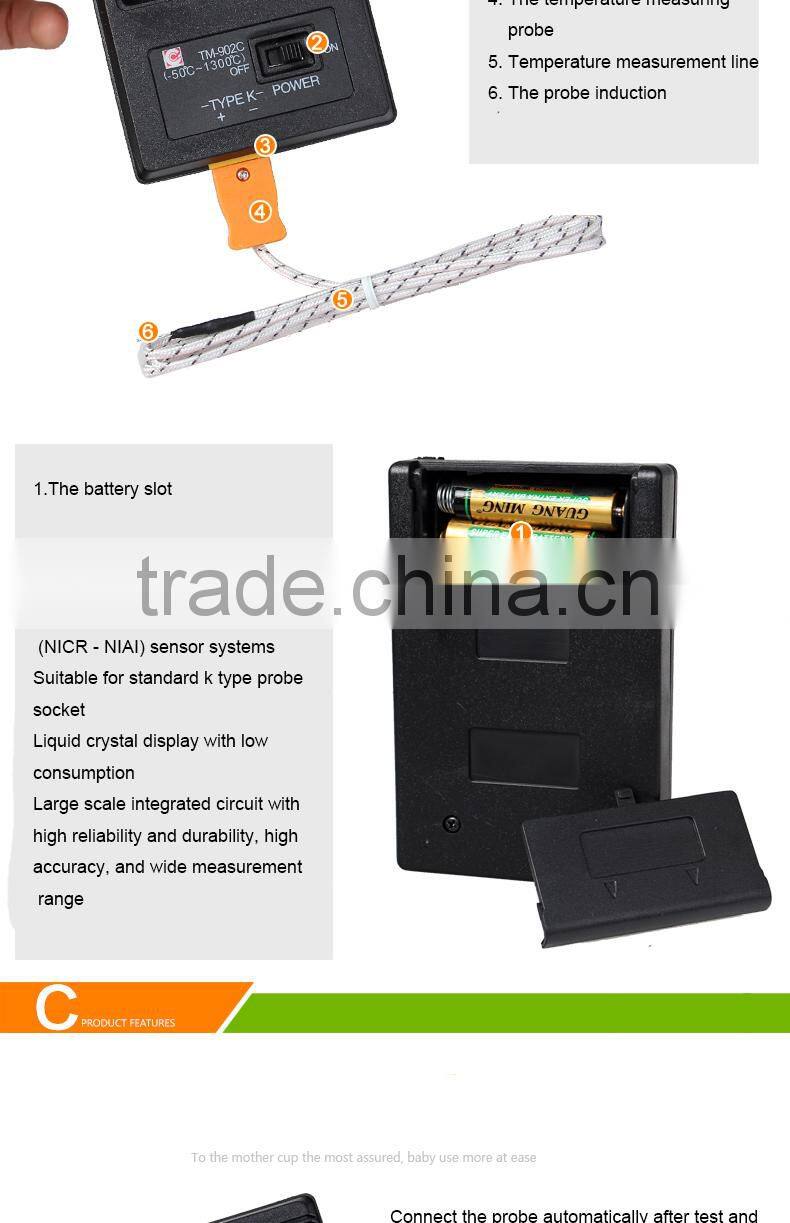 High Temperature Sensor Probe industry digital thermometer